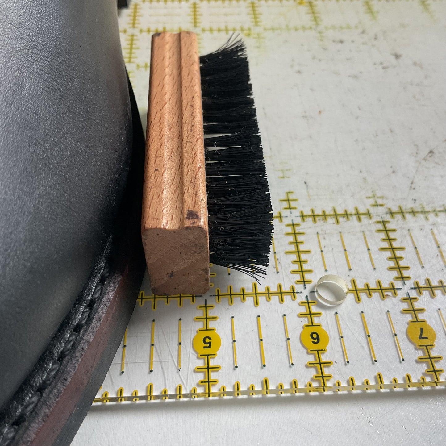 Frye John Addison Engineer Boots 11.5 M USA Made Black Calf