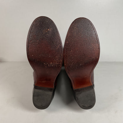 Tony Lama Renegade Buckaroo Boots | Shark Skin Heel | Exotic | USA Made | 13 B