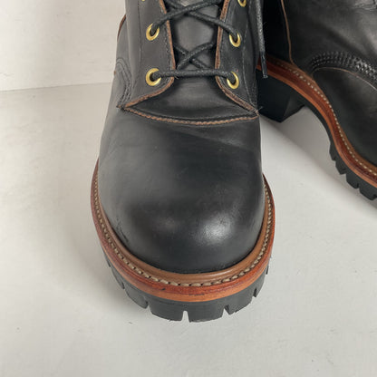 Vintage Chippewa Super Logger Boots | Soft Toe | USA Made | 10.5 EE