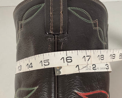 Vintage Tony Lama Buffalo Calf Cowboy Boots | 1960s-1970s | Narrow | Men’s 11 B