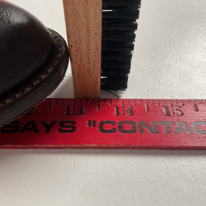 Vintage Nocona Brown Boar Skin Cowboy Boots 13 D Wild Pig