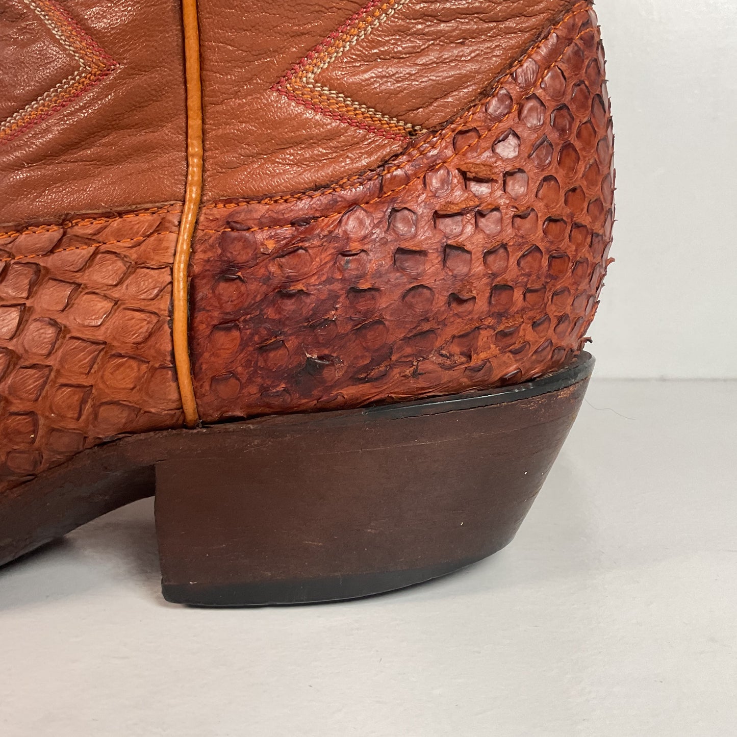 Exotic Anaconda Snakeskin Cowboy Boots Mexico 28.5 | US Men’s 10.5