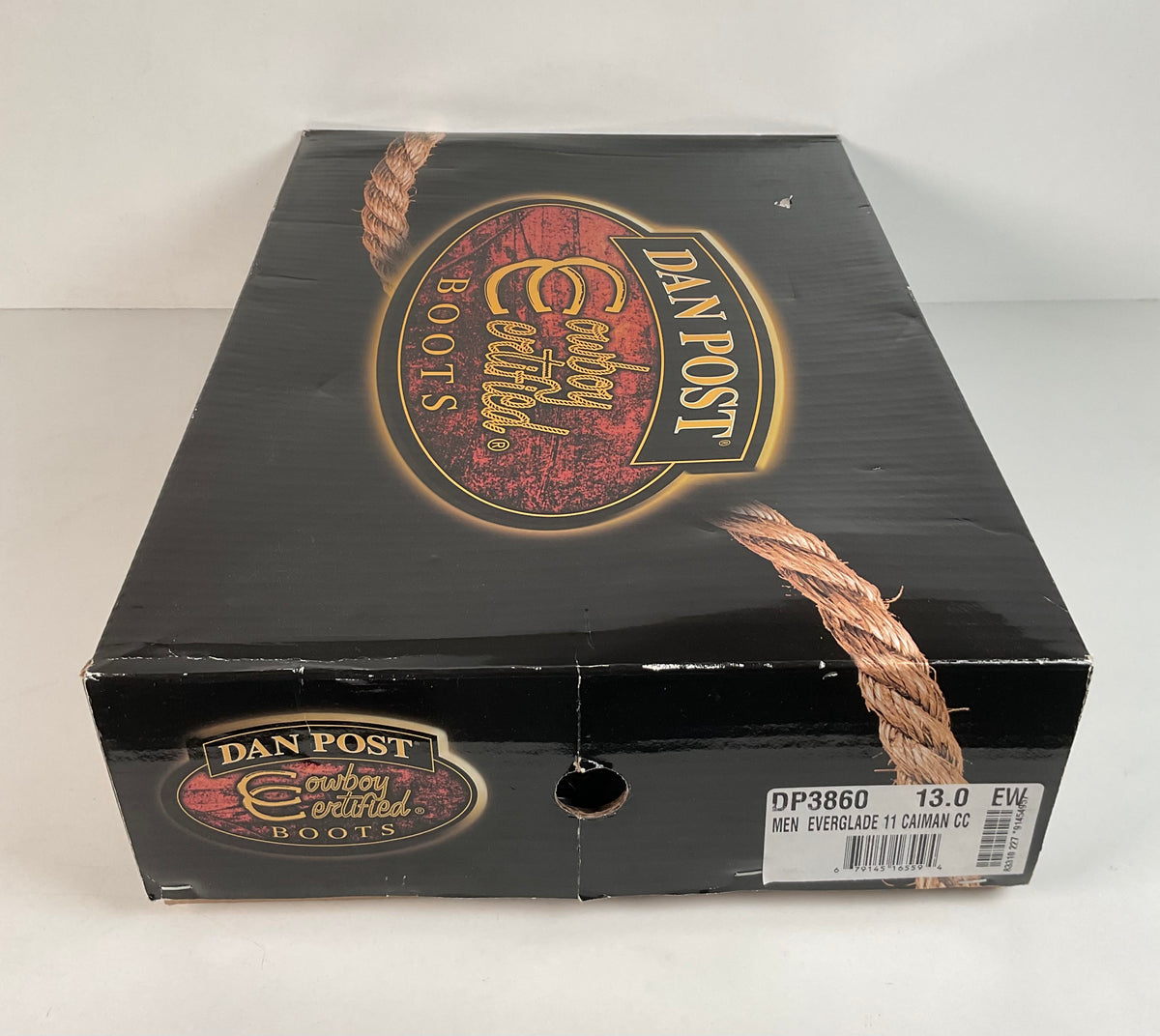 Dan Post Everglades Caiman Cowboy Boots | Exotic | Retired Model | Men’s 13 EW