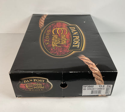 Dan Post Everglades Caiman Cowboy Boots | Exotic | Retired Model | Men’s 13 EW