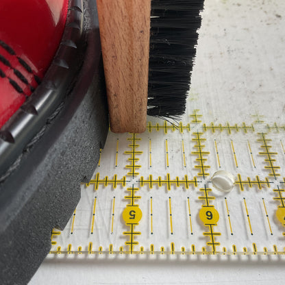 Underground England Lace Up Boots | Safety Toe | Cherry Red Patent | UK 6 | US 8