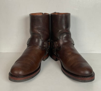 Frye John Addison Harness Boots 8 M USA Made Style 86167