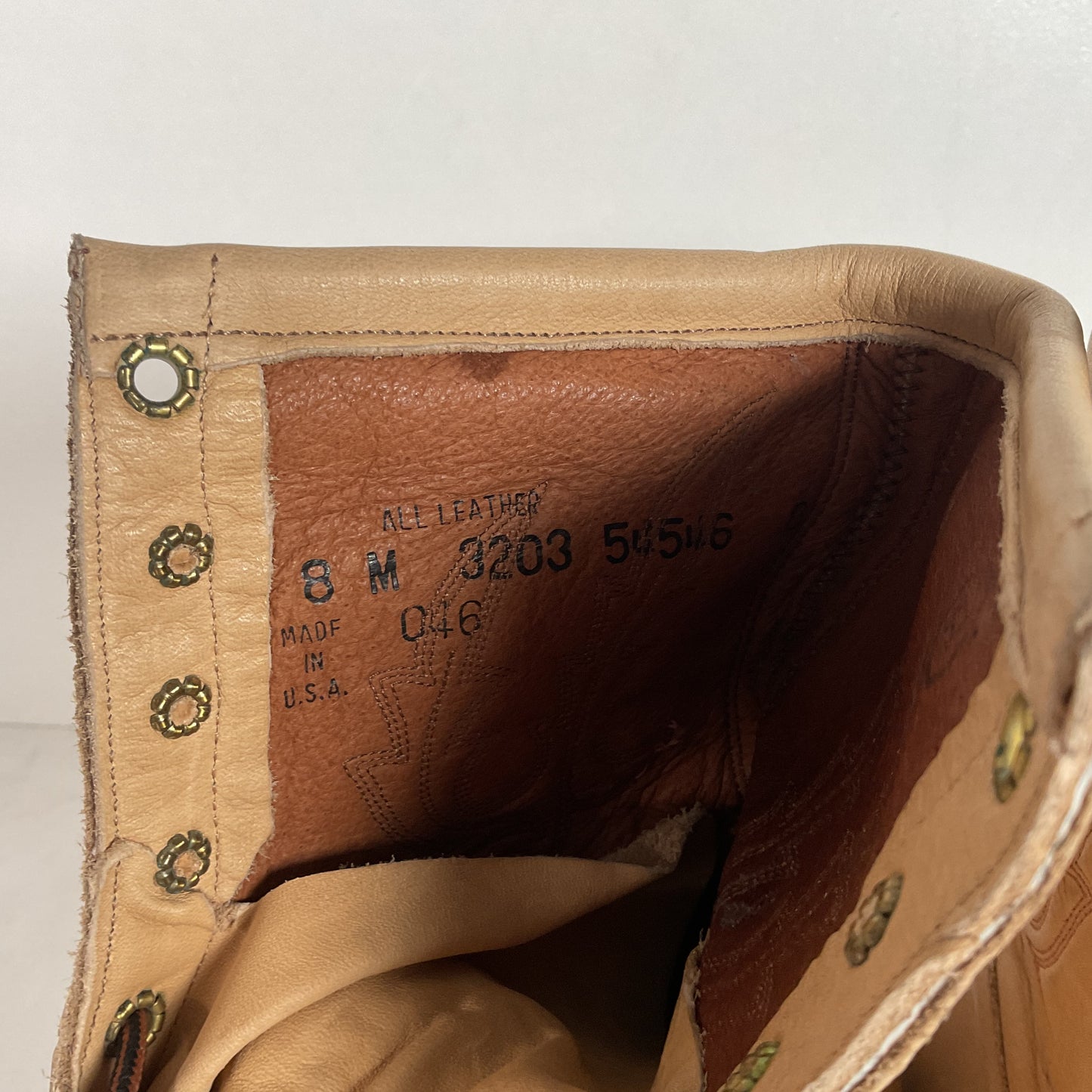 Vintage Larry Mahan Packer Boots | Cowgirl | Lace Up | USA Made | Women’s 8 M