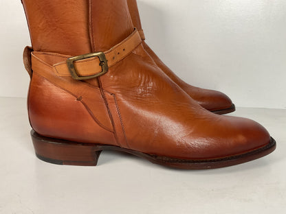 Lucchese Jodhpur Riding Boots | Burnished Calf | USA Made | GY | Men’s 10 D