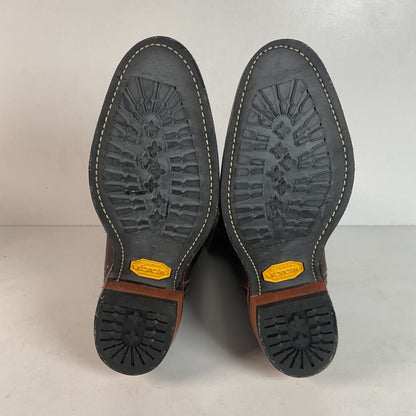 Chippewa Corbel Wellington Cowboy Boots | Bison Hide | USA Made | Men’s 8.5 D