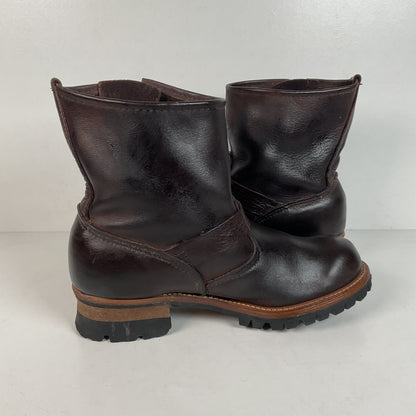 Abilene’s Golden Retriever Engineer Ankle Boots | USA Made | Women’s 9 M
