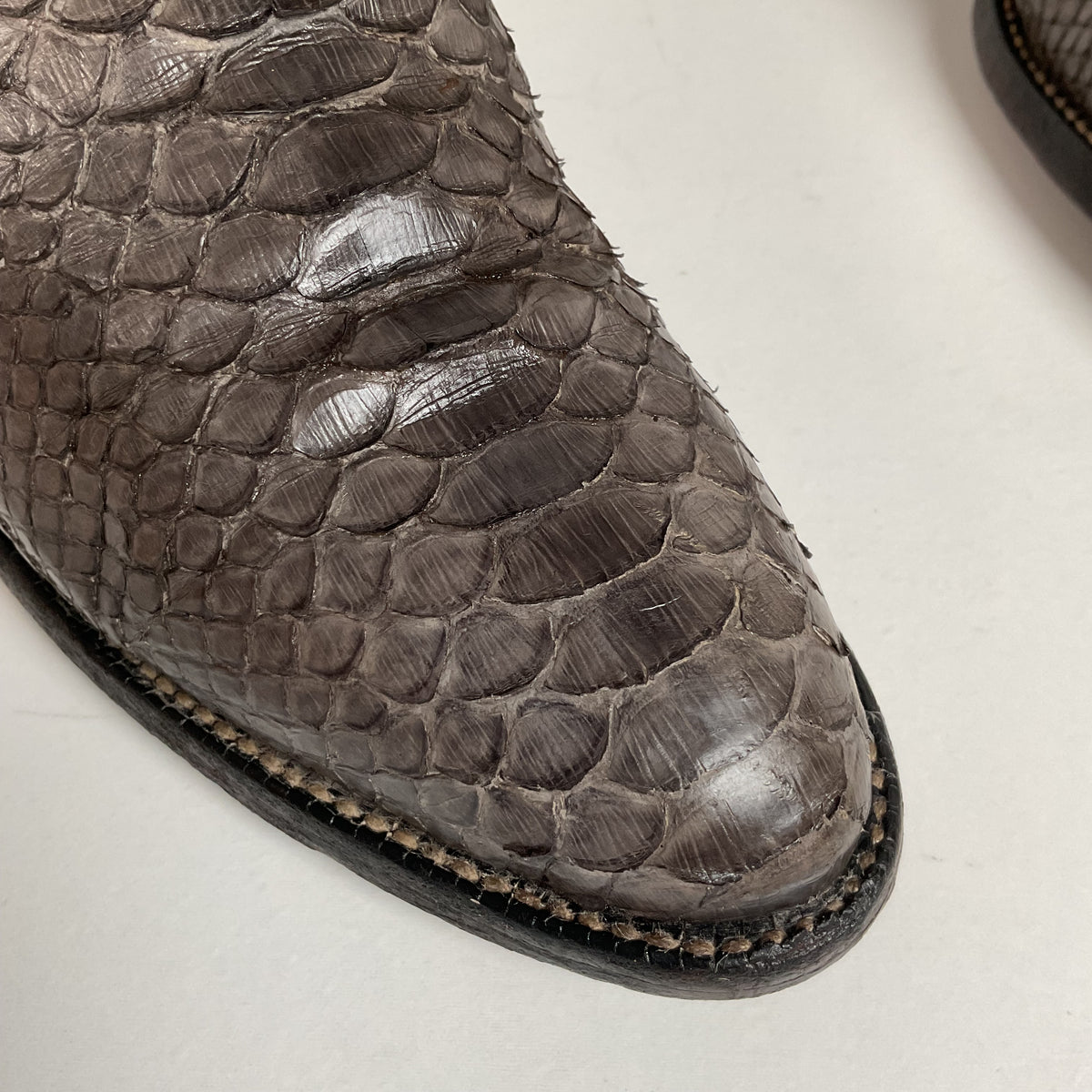 Vintage Tony Lama Gold Label Cowgirl Boots | Python | Men’s 4.5 | Women’s 5.5