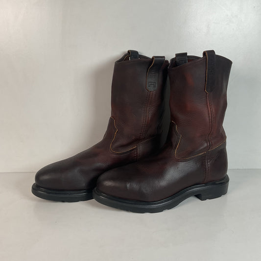 Red Wing Supersole Men’s 11-Inch Safety Toe Pull On Boot 9.5 EE USA Made
