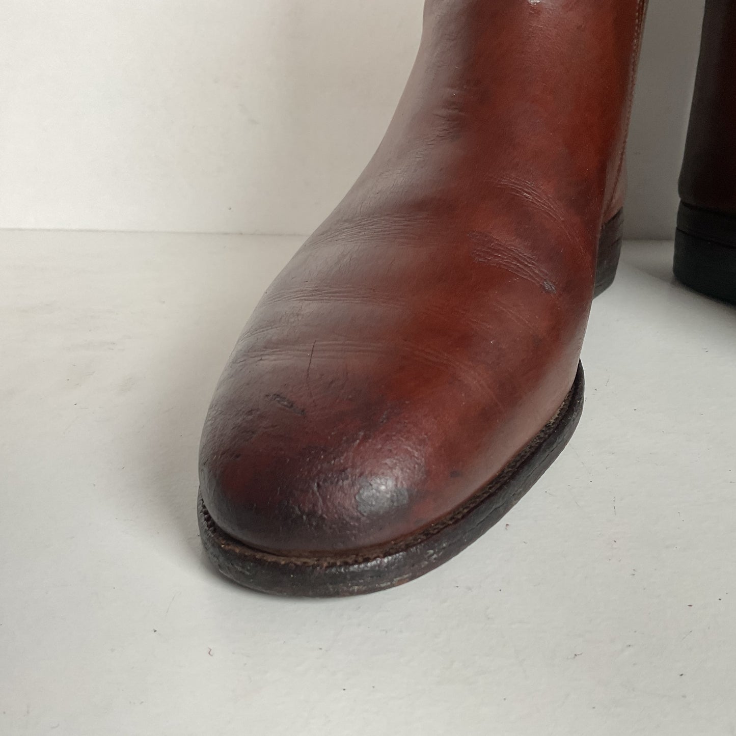 Vintage Peal & Co Polo Riding Boots | Wooden Form | Vanderbilt | King George