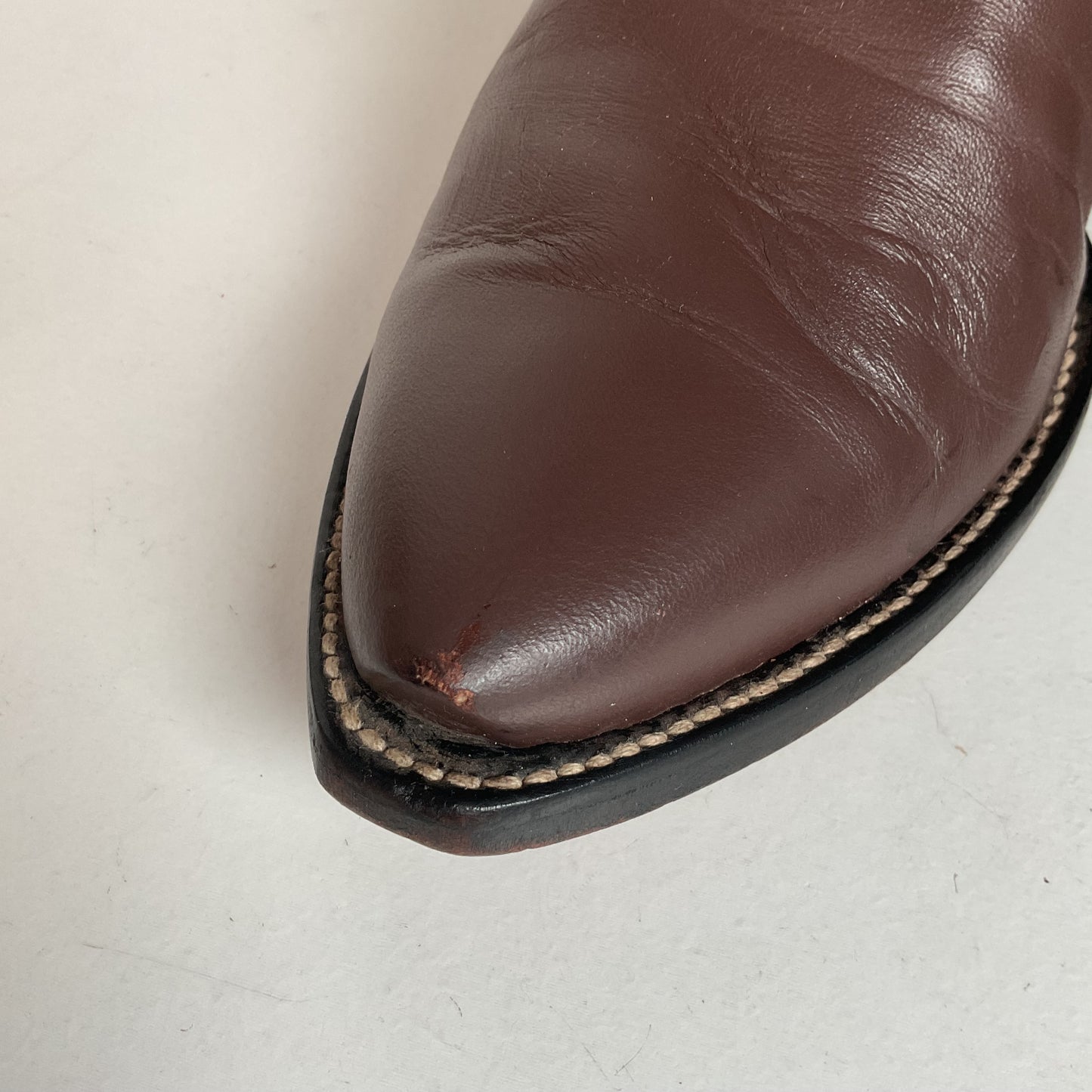 Custom Tall Top Cowboy Boots 11 Wide Shooter Style