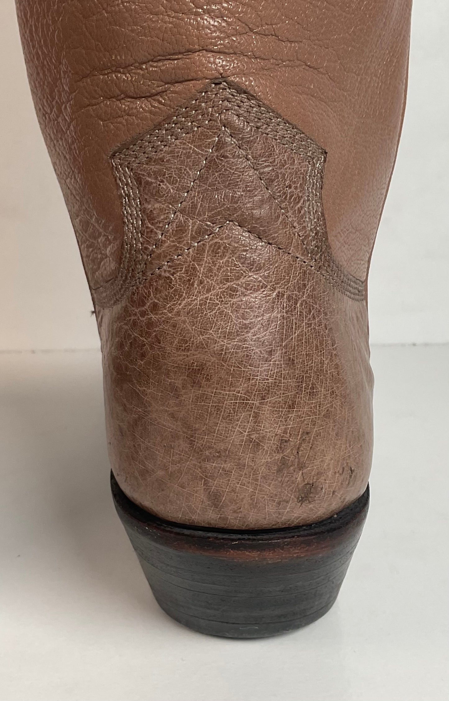 Women’s Paul Bond Smooth Ostrich Cowgirl Boots 7 A Custom Exotic