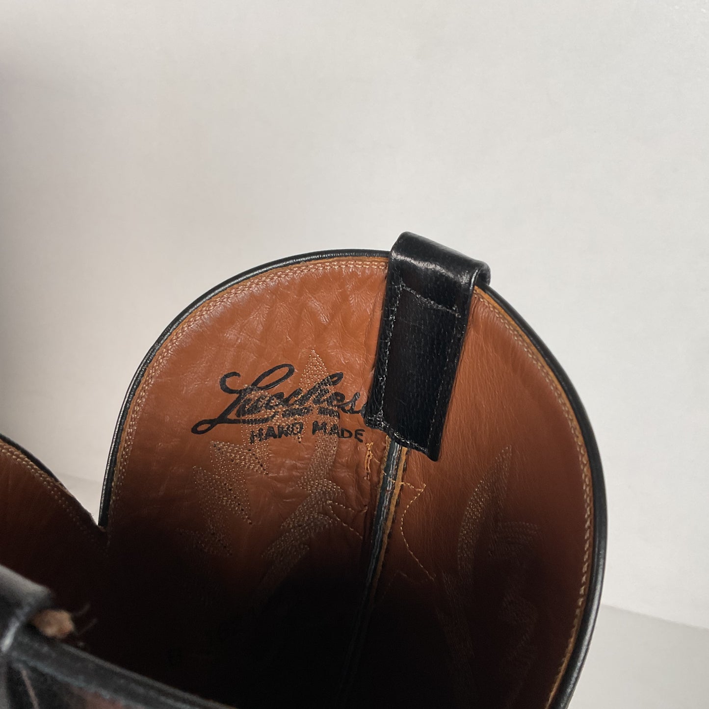 Vintage Lucchese Handmade Cowgirl Boots | Lizard Teju | Women’s 8 B