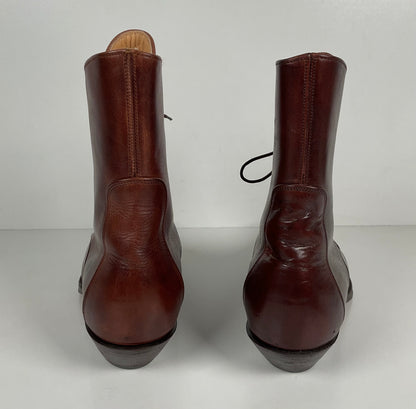 Vintage Dan Post Victorian Lace Up Boots | Spanish Collection | Women’s 8 M