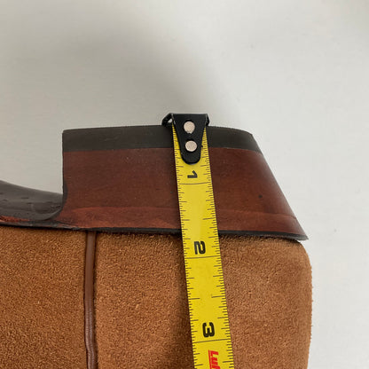 Vintage Nocona Suede Rough Out Cowboy Boots | Extra Narrow | Men’s 11.5 A