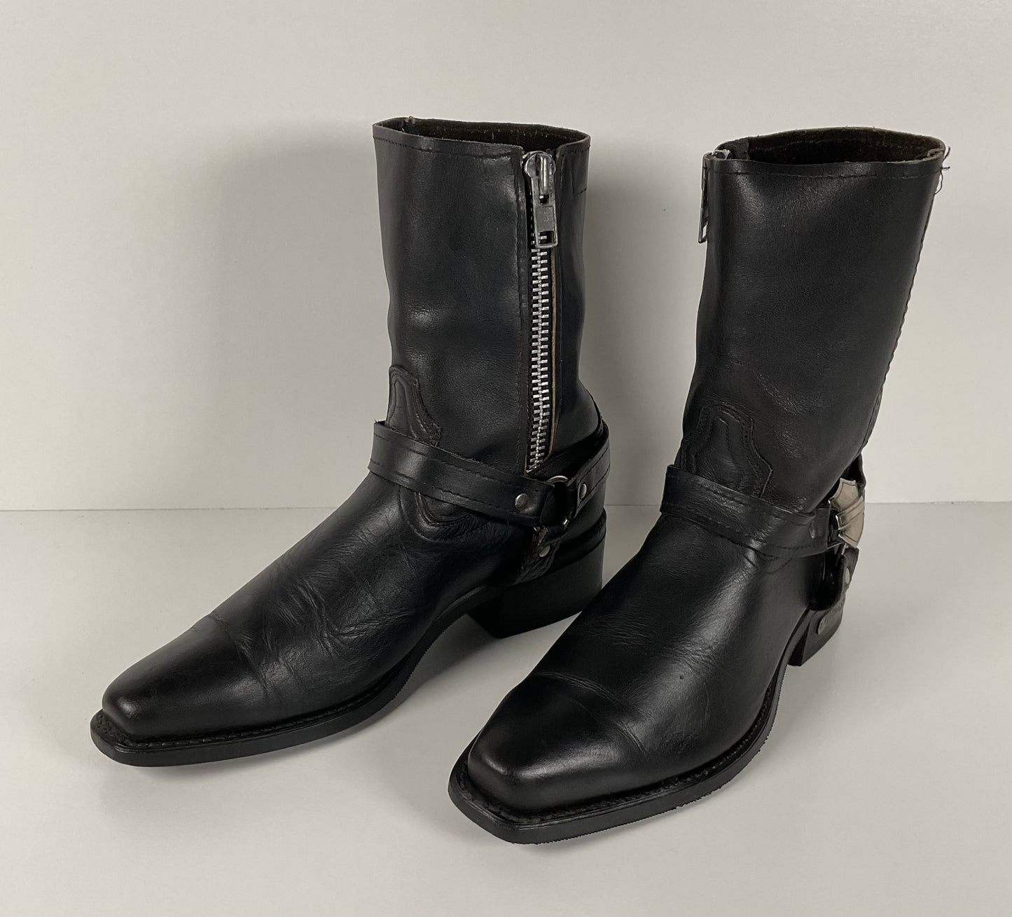 Vintage Harley Davidson Ankle Boots | Harness | USA Made | Men’s 8 D
