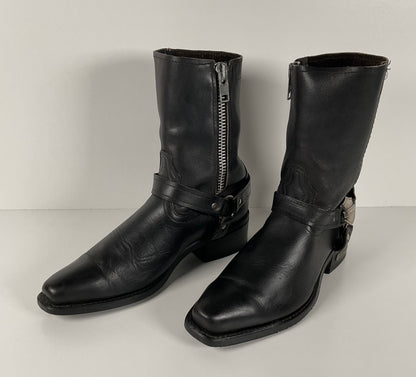 Vintage Harley Davidson Ankle Boots | Harness | USA Made | Men’s 8 D