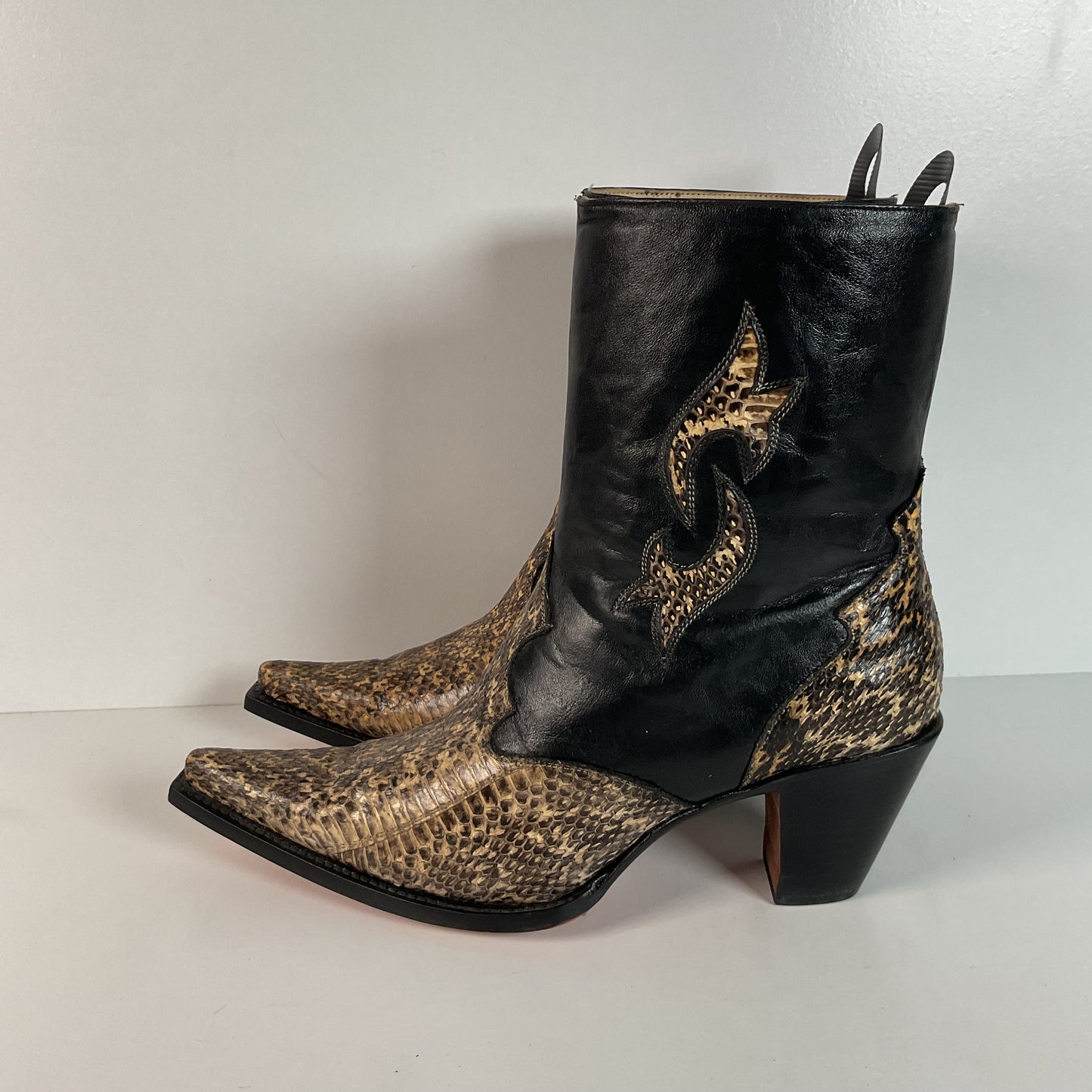 Western Stiletto Boots | Water Snake | Snakeskin | Exotic | Women’s 10