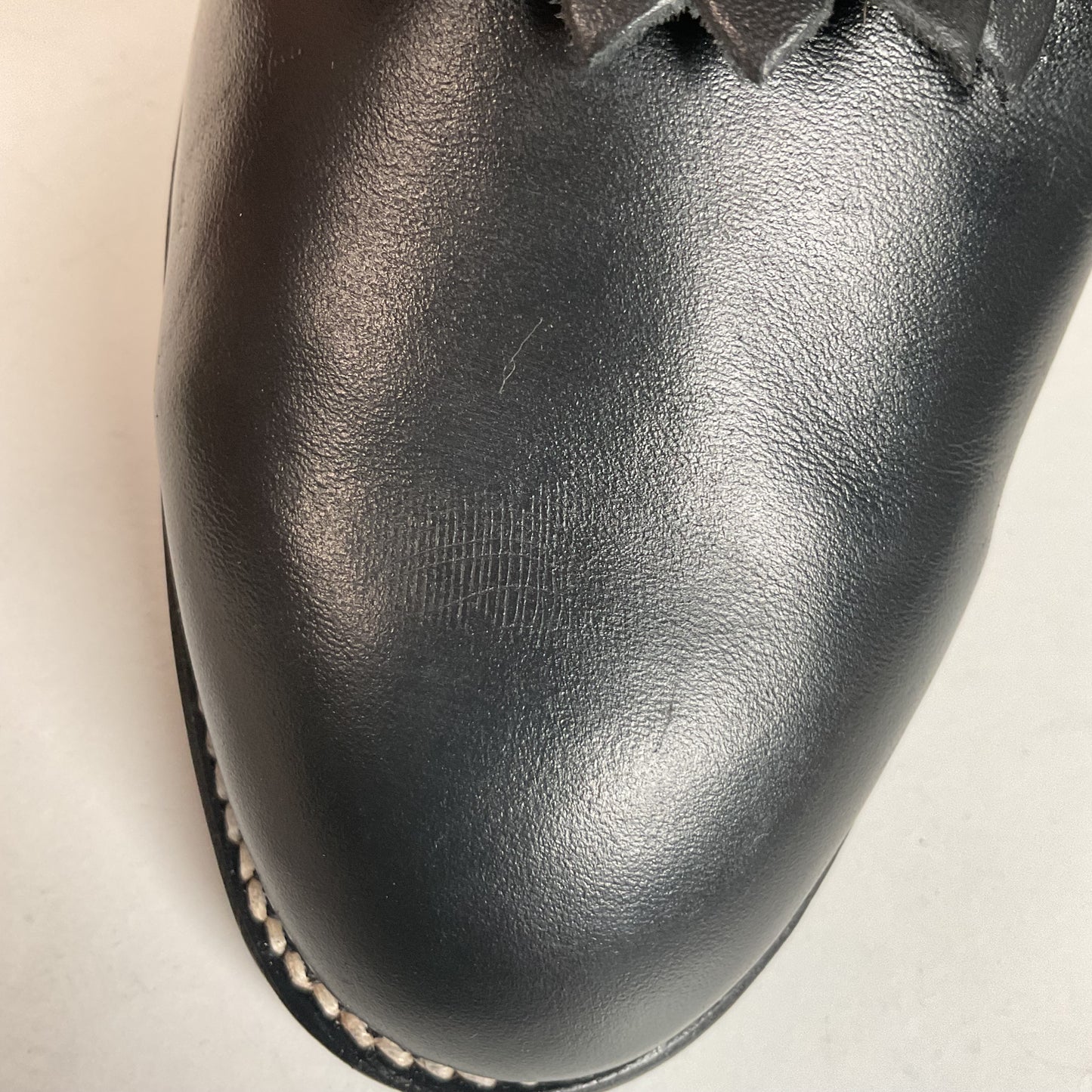 Vintage J. Chisholm Kiltie Packer Boots 9.5 EE USA Made Lace Up
