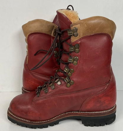 Chippewa Kush N Kollar Shearling Mountaineering Boots Men’s 6.5 E | 7.5 Women’s