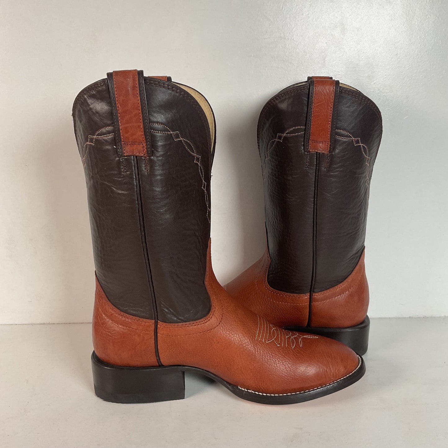 Hondo Spanish Shoulder Roper Boots | Walnut Brown | Men’s 8 D