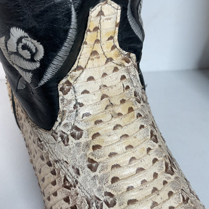 Vintage Code West Viper Snakeskin Cowgirl Boots | Exotic | Women’s 9 M