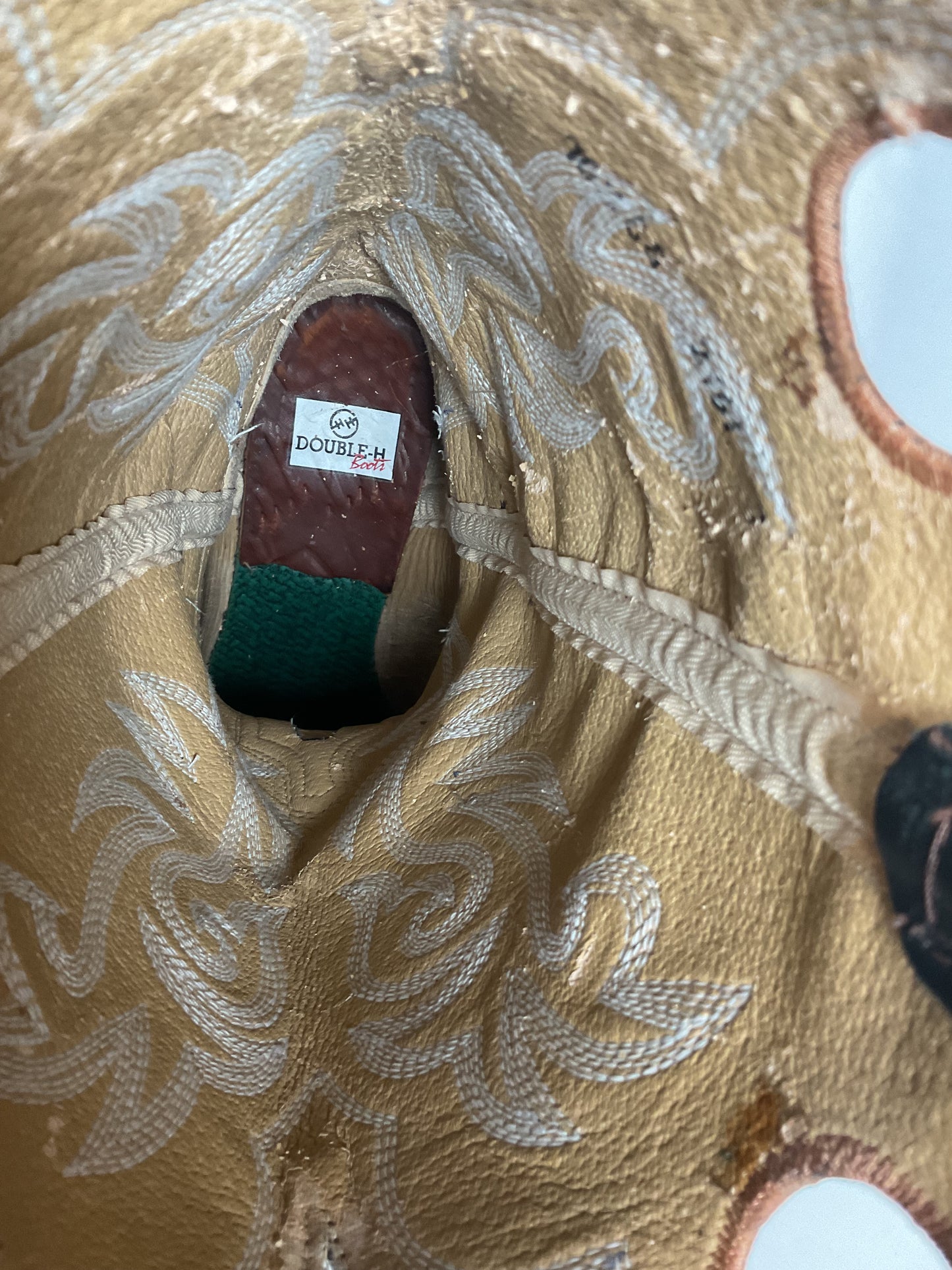 Vintage Double H Buckaroo Cowboy Boots 10.5 EE Punchy