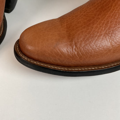 Custom Buckaroo Cowboy Boots | Tall Top | Rough Out Suede Shaft | Men’s 11