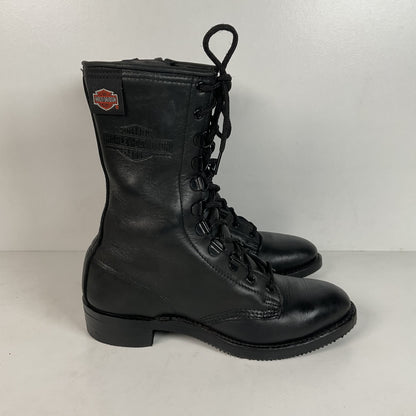Vintage Harley Davidson Lace Up Boots | USA Made | Women’s 7.5 M