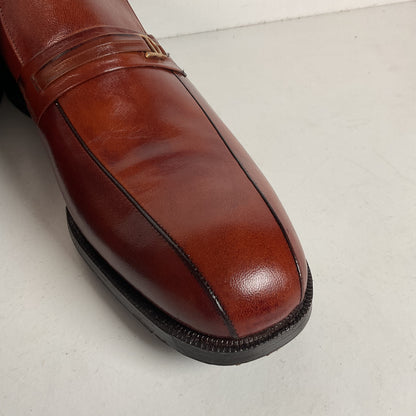 Vintage Florsheim Imperial Horsebit Loafers 9 C Burnished Brown