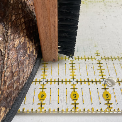 Diamondback Rattlesnake Cowboy Boots | Custom Made | Collar Overlay | Men’s 10 B