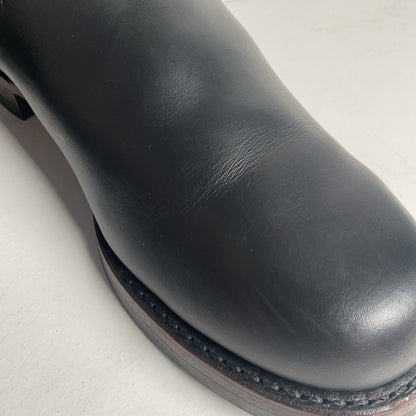 Frye John Addison Engineer Boots 11.5 M USA Made Black Calf