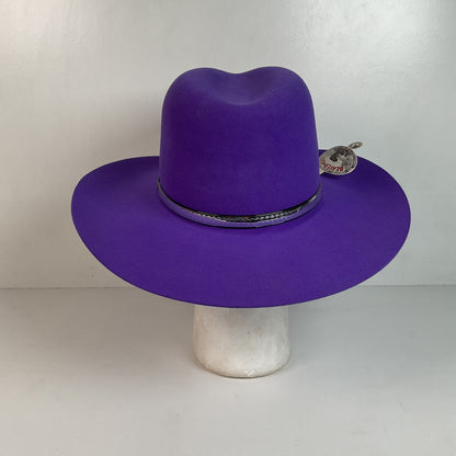 Beaver Brand Purple Cowgirl Hat 6 3/4” USA Made 5X