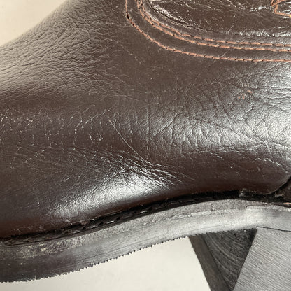 Vintage Texas Water Buffalo Cowboy Boots | USA Made | Exotic | Men’s 8.5 D