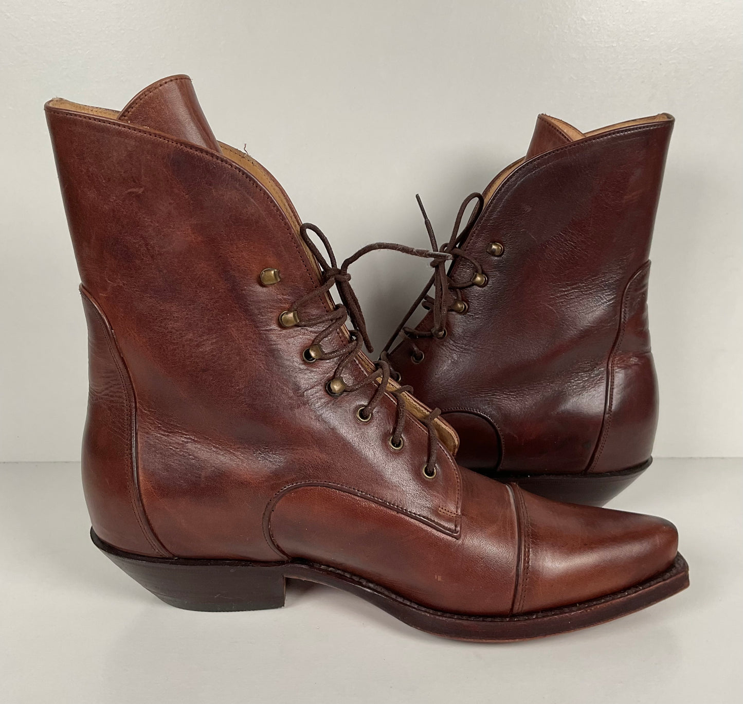 Vintage Dan Post Victorian Lace Up Boots | Spanish Collection | Women’s 8 M