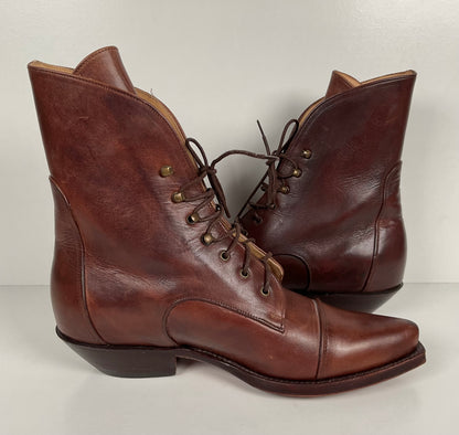 Vintage Dan Post Victorian Lace Up Boots | Spanish Collection | Women’s 8 M