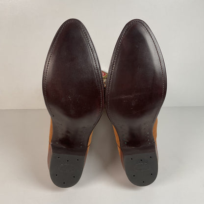 Vintage Nocona Suede Rough Out Cowboy Boots | Extra Narrow | Men’s 11.5 A