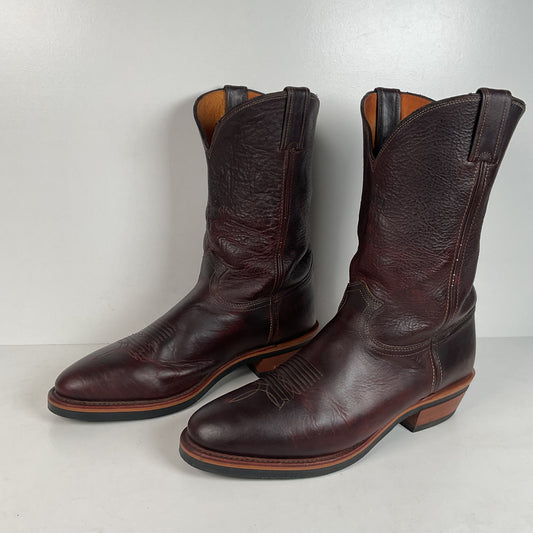 Chippewa Corbel Wellington Cowboy Boots | USA Made | Briar Pitstop | 14 D