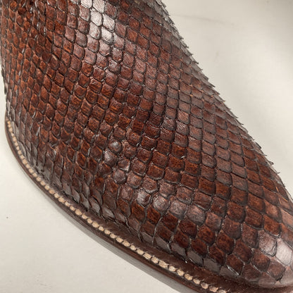 Vintage Anaconda Snakeskin Cowboy Boots | Exotic | Mex 29 | US 11