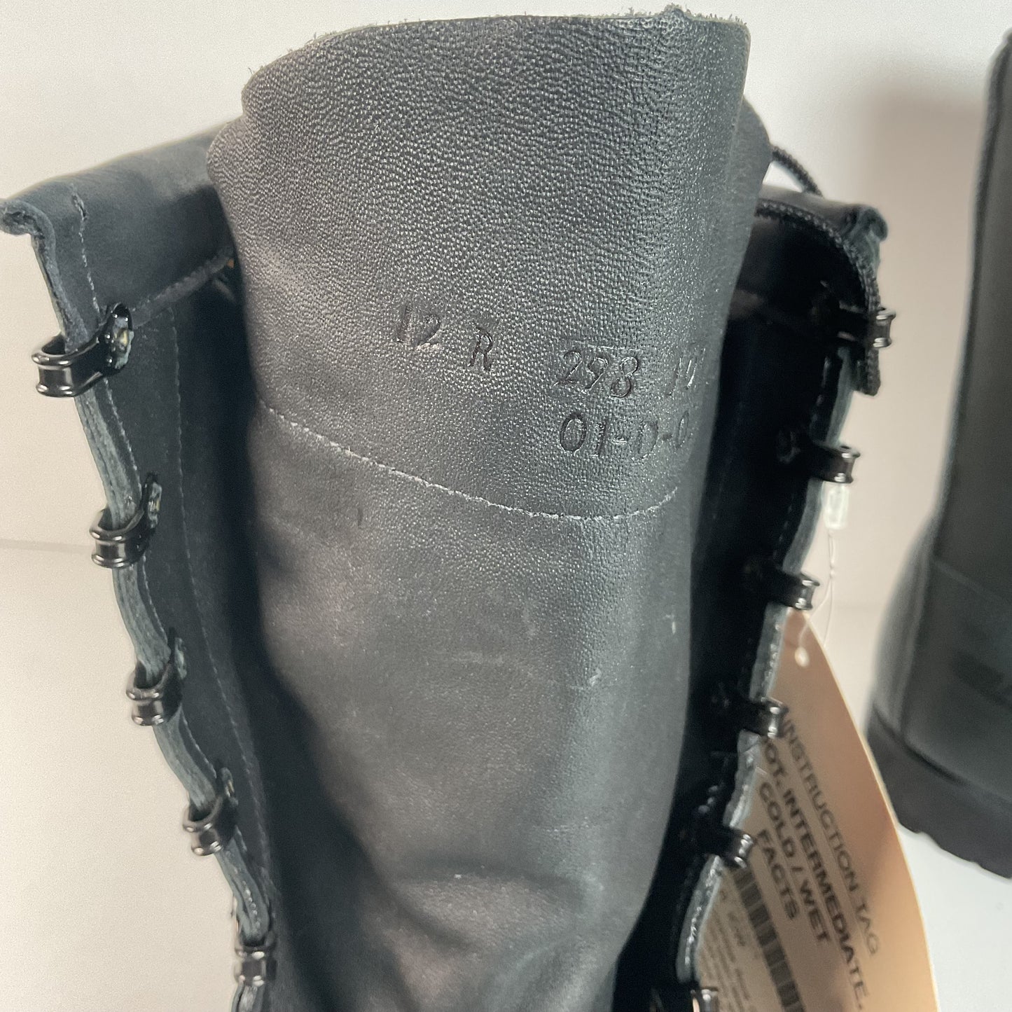 Belleville Intermediate Cold/Wet Boot | Black | USA Made | 12 R