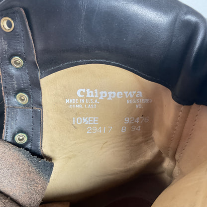 Vintage Chippewa Super Logger Boots | Soft Toe | USA Made | 10.5 EE