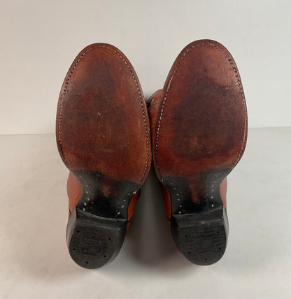 Vintage Tony Lama Buckaroo Boots | Rainbow Stitched | Men’s 8 A | Women’s 9