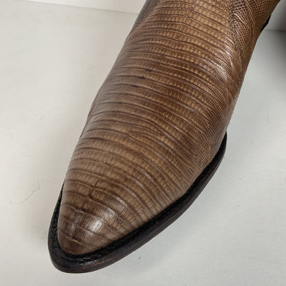 Vintage Panhandle Slim Teju Lizard Cowboy Boots | Men’s 9 D
