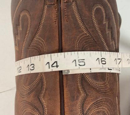 Vintage Tony Lama Cowboy Boots | Bay Apache Cowhide | Men’s 10.5 D