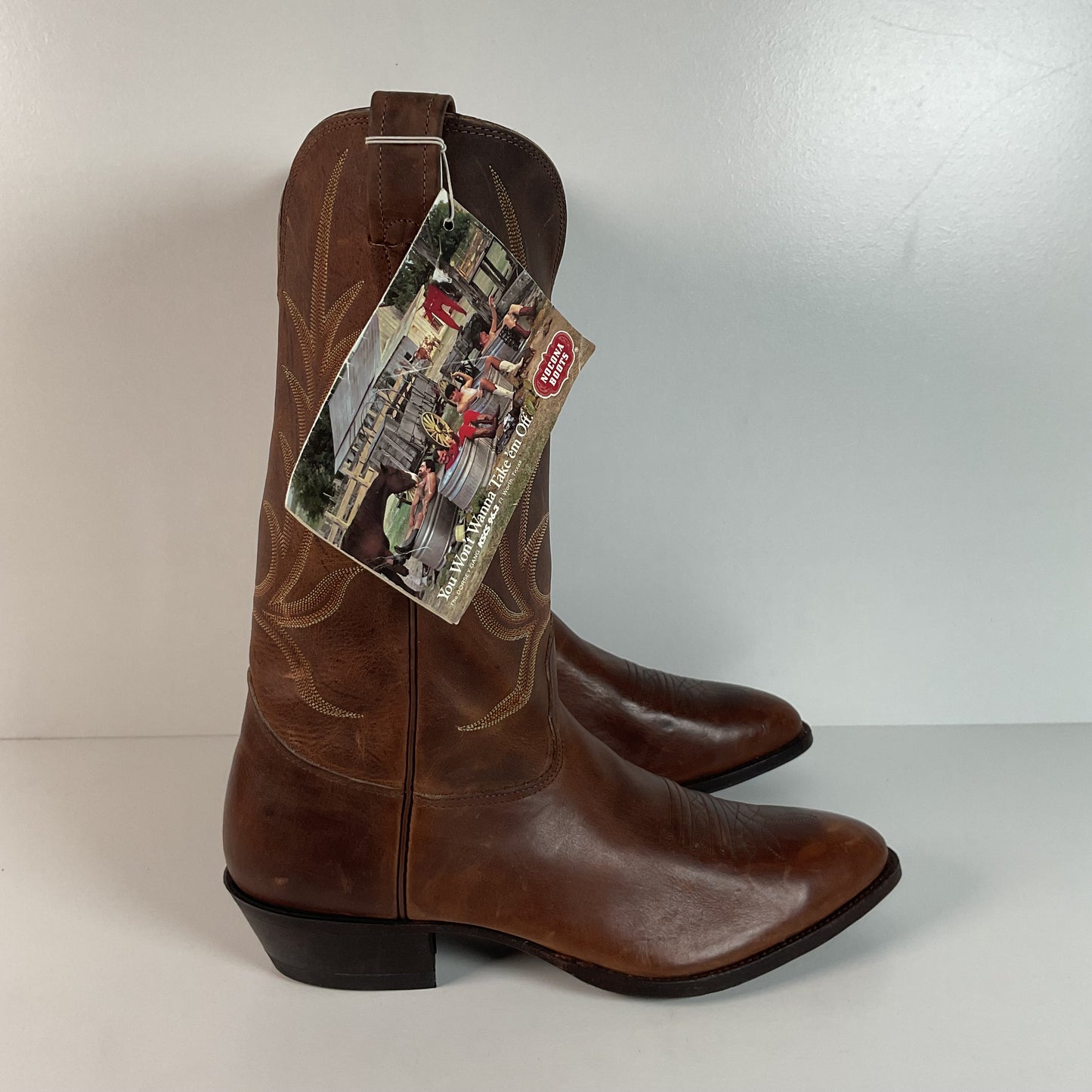 Nocona Bay Apache Cowboy Boots | USA Made | 12 D