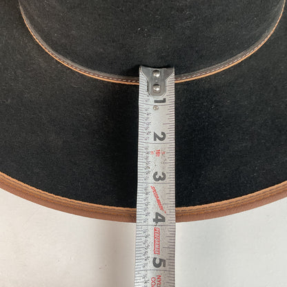 Vintage Stetson Cowboy Hat Black Felt XXX USA Made