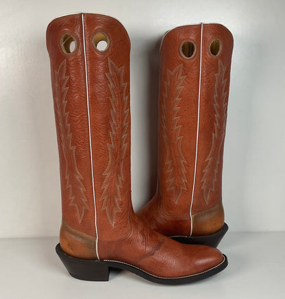 Custom Buckaroo Cowboy Boots | Rough Stock Heel | Tall Top | Men’s 11
